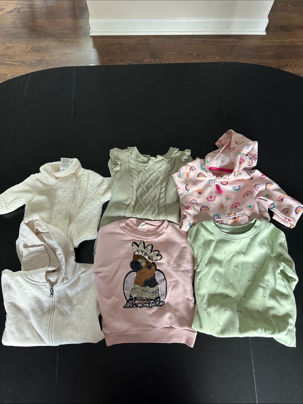 Kids Rainbow Hoodies and sweater girls
